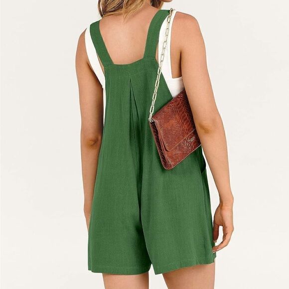 COPY - Women's Shorts Overall Jumpsuit Romper - Picture 3 of 6